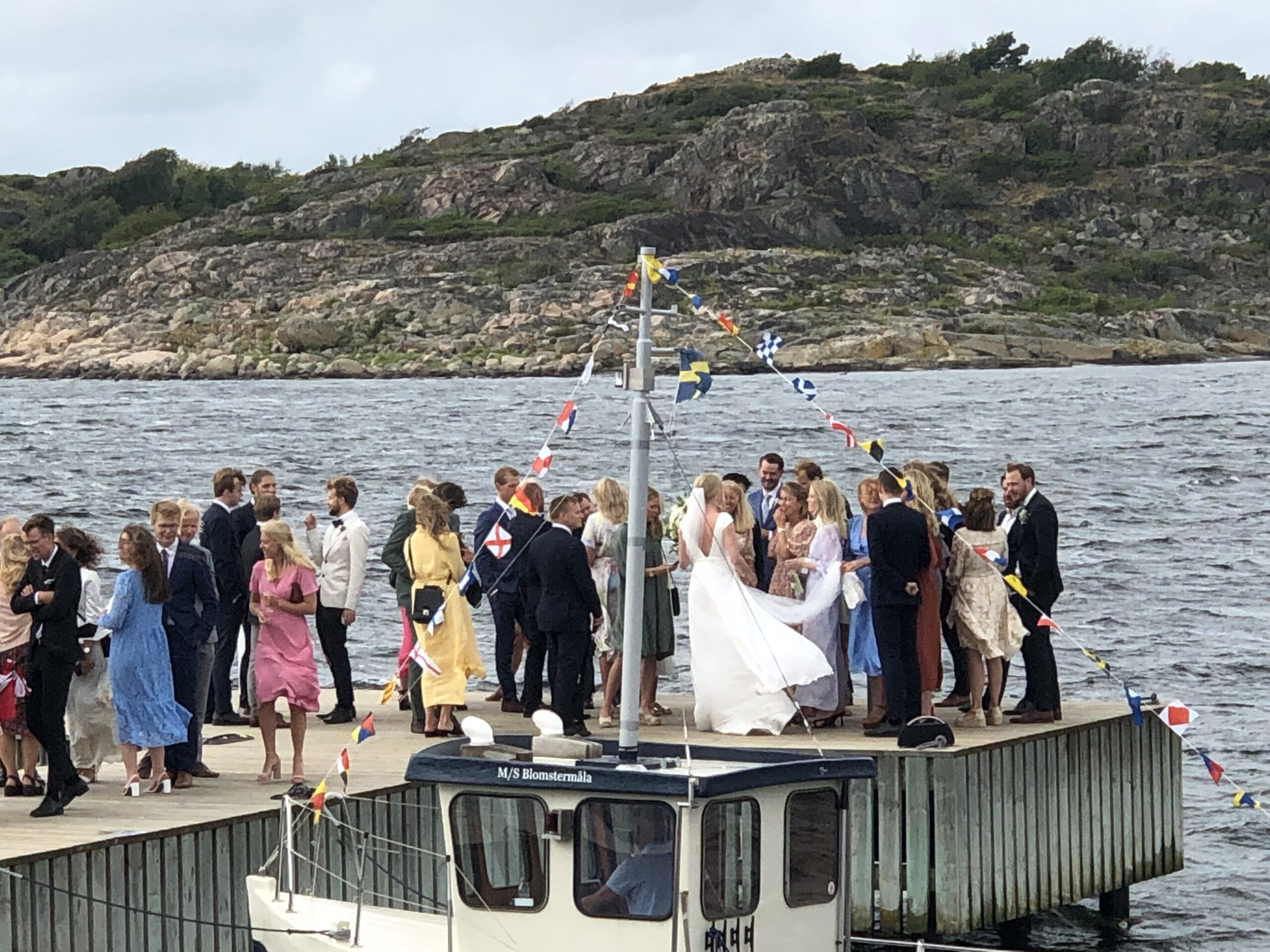 Ett dukat bord
